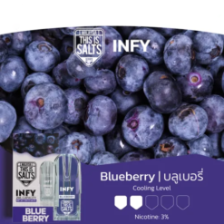 Blueberry: กลิ่นบลูเบอร์รี ความหอมหวานของบลูเบอร์รี่ที่ผสมกับความเปรี้ยวออกมาได้อย่างลงตัว
