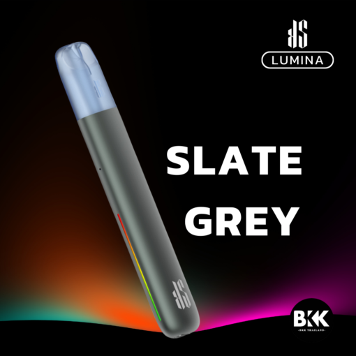 Slate Grey: สีเทาสลัต เป็นสีที่เพิ่มความหรูหราและความเรียบง่ายให้กับ KS Lumina. สีเทาแท่งประกอบกับออกแบบที่เรียบง่ายทำให้เป็นสีที่ดูเข้มข้นและง่ายต่อการผสมผสานกับสไตล์การแต่งกายหลากหลาย.