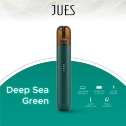 Jues Device สี Deep Sea Green มีสีเขียวที่เข้มลึกเหมือนเรียกให้คุณตะลักในลึกลับของมหาสมุทร ความเข้มข้นของสีแสดงถึงความลึกซึ้ง