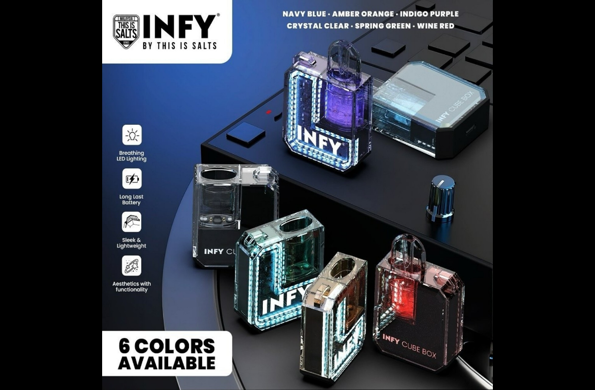 INFY Cube Box พอตมินิมอล รุ่นใหม่จาก This Is Salts - RELX BKK