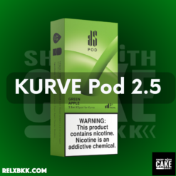 KS Kurve Pod 2.5 หัวพอตน้ำยารุ่นอัพเกรดมาจาก KS Kurve Pod เพิ่มความจุของปริมาณน้ำเป็น 2.5 ML อร่อยเหมือนเดิม แต่เพิ่มปริมาณ ขาย Kurve Pod 2.5 ราคาส่ง