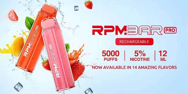RPM BAR PRO 5000 PUFFS พอตใช้แล้วทิ้งระดับ Pro จาก SMOK - RELX BKK