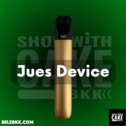 Jues Device เป็นบุหรี่ไฟฟ้าประเภท Pod Closed System ที่กำลังมาแรง มีแบตเตอรี่ภายในตัว 400mAh รองรับระบบชาร์จเร็วด้วย พอร์ตชาร์จแบบ USB Type-C