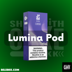 KS Lumina พอดไฟฟ้า รุ่นใหม่ หัวพอตกลิ่นนุ่ม มากกว่า 20 กลิ่น ใช้กับ Relx ได้ ราคาถูก ของแท้ คลังสินค้าทั่วกรุงเทพ ส่งไวใน 1ชั่วโมง Lumina พร้อมส่ง