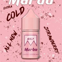 Marbo Ice Strawberry Salt Nic มาโบ ไอซ์ สตอเบอรี่ ซอลต์นิค กลิ่นสตอเบอรี่มาโบชมพูน้องใหม่สายมาโบพลาดไม่ได้นิคแน่นมาเต็มหอมเย็นสดชื่นน่าลิ้มลอง