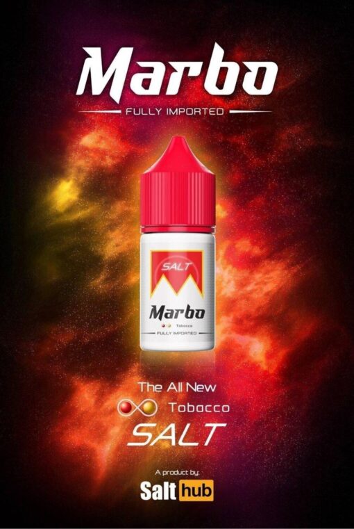 Marbo Classics Tobacco Salt Nic มาโบแดงสั้นซอลต์นิค กลิ่นเหมือนบุหรี่รสชาติยาสูบหอมมากๆเวลาสูบจะมีรสน้ำผึ้งปลายๆอร่อยกลมกล่อม