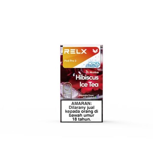 Relx Pod Pro 2 กลิ่นชาชบา Hibiscus Ice Tea