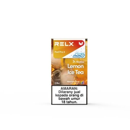 Relx Pod Pro 2 กลิ่นชามะนาว Lemon Ice Tea