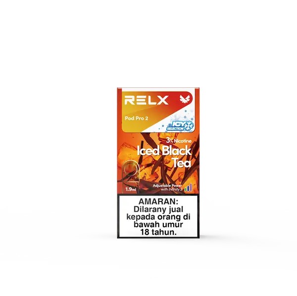 Relx Pod Pro 2 กลิ่นชาดำเย็น Ice Black Tea