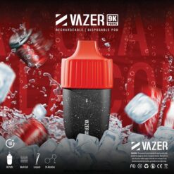 VAZER 9000 PUFF Cola: เครื่องดื่มสุดฮิตที่ครองใจทุกวัยต้องยกให้ กลิ่นโคล่า หวาน เย็นซ่าๆ สดชื่น