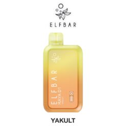 ELFBAR RAYA D1 กลิ่น Yakult (ยาคูลท์): กลิ่นยาคูลท์ หอม หวานอมเปรี้ยว ชื่นใจ