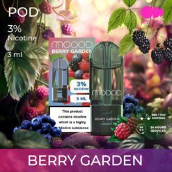 Moood Pod Berry Garden : กลิ่นเบอร์รี่รวม รวมสุดยอดเบอร์รี่ที่ดีที่สุด, มีทั้งรสชาติหวานและเปรี้ยว, หอมน่ารับประทาน