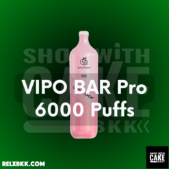 Vipo Bar Pro 6000 Puffs พอตจมูกใช้แล้วทิ้ง 6000 คำ กลิ่นชัด สูดดมผ่านสมูก หอมละมุน ขาย Vipo 6000 คำ ราคาถูก ส่งด่วน กทม แมส แกร็บ ไลน์แมน มีโปรส่งฟรีพัสดุ