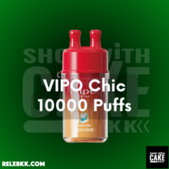 VIPO Chic 10000 Puffs ราคาส่ง พอตจมูก จากแบรนด์ Vipo รับกลิ่นได้เต็มๆ 2 รูจมูก 10000 คำ ราคาถูก ขายพอตจมูก Vipo Chic 10000 คำ ส่งด่วน กทม แมส แกร็บ ไลน์แมน