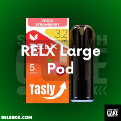 Relx Pod large ราคาส่ง หัวพอตรรุ่นใหม่ล่าสุด เพิ่มปริมาณน้ำยา 3 ห้วใน 1 กล่อง กลิ่นชัด พร้อมส่งด่วน แมส Grab Line Man ขายหัวพอต รีแลค ลาจ ราคาถูก