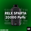 Relx Sparta 20000 Puffs (20K) ราคาส่ง พอตใช้แล้วทิ้งที่ใช้งานยาวนานถึง 20,000 คำ มี 16 กลิ่นให้เลือก ขาย Relx 20000 สต็อกแน่น ส่งด่วน กทม แมส แกร็บ ไลน์แมน