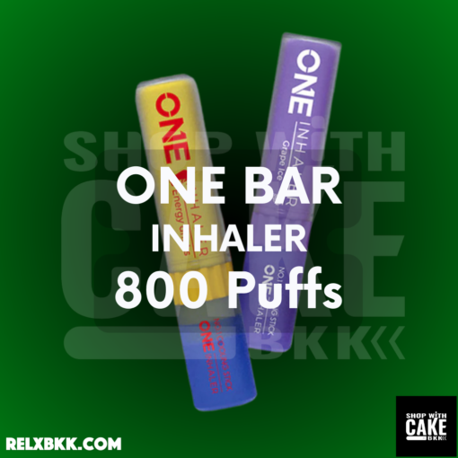 One Bar Inhaler พอตยาดม นับเป็นนวัตกรรมใหม่ในวงการพอตใช้แล้วทิ้ง ที่ออกแบบมาเพื่อพลิกโฉมประสบการณ์การสูบแบบเดิม ๆ มาใหม่สต็อกแน่น พร้อมส่งด่วน ใน กทม.