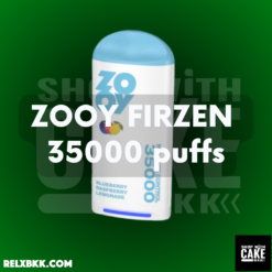 ZOOY FIRZEN 35000 PUFFS บุหรี่ไฟฟ้าแบบใช้แล้วทิ้ง ปรับระดับนิโคตินและระดับความเย็นได้ถึง 3 ระดับ ช่วยให้ผู้ใช้สามารถปรับแต่งฟีลสูได้อย่างอิสระ