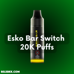 Esko Bar 20K Puffs ชาร์จได้ ปรับไฟ ปรับลม Dual Coil ไอน้ำแน่น รสชัด 15 รส นิค 3% พร้อมหน้าจอ LED ใช้งานยาวนาน คุ้มค่าสำหรับทุกคน ราคาถูก ส่งด่วน กทม