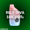 RELX DIVA พอตไฟฟ้ารุ่นใหม่ ดีไซน์พรีเมียม พร้อมหน้าจอแสดงผลอัจฉริยะ รองรับโหมด ECO และ BOOST ให้เลือกใช้งาน มาพร้อม Dual Mesh Coil ให้รสชาติเข้มข้น ควันนุ่ม