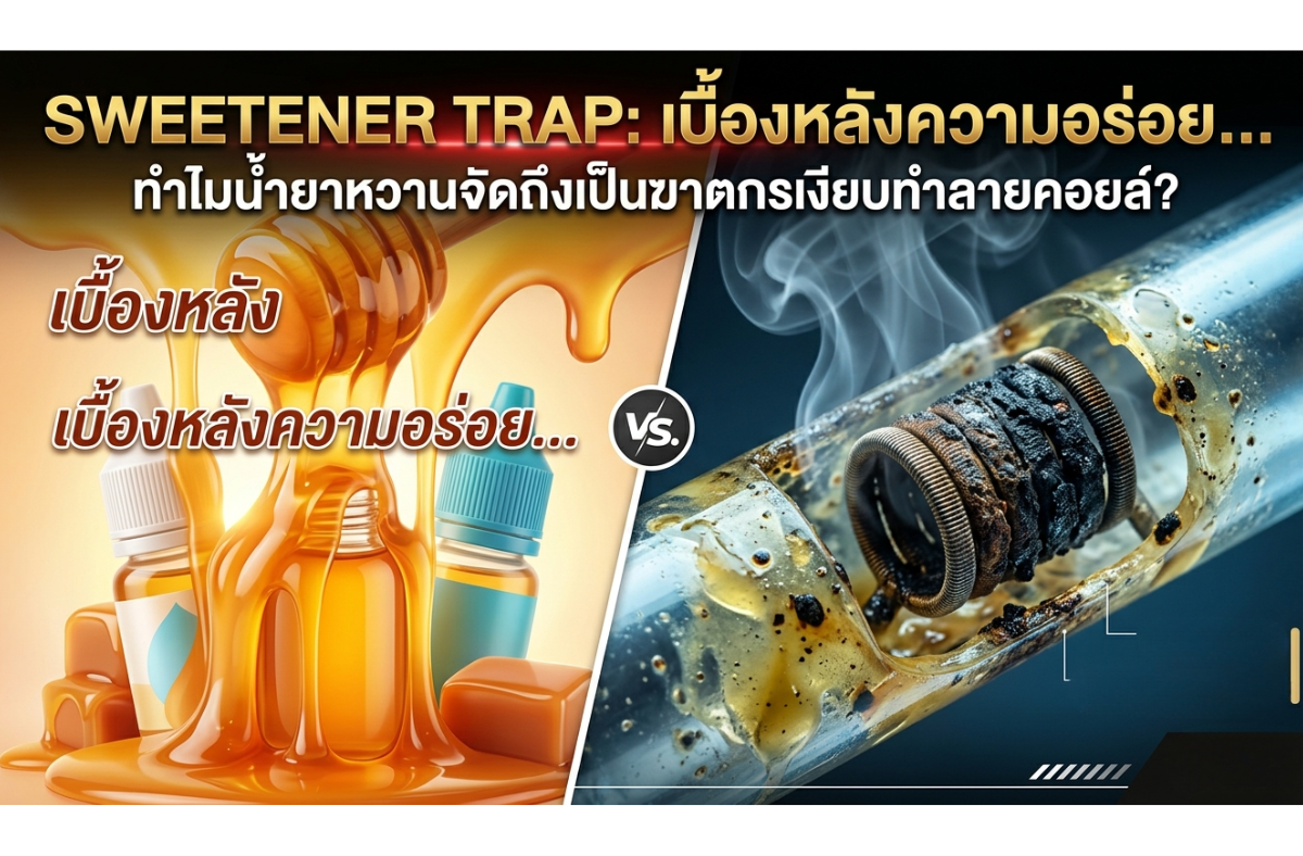 เบื้องหลังน้ำยาสายหวานและสายขนม ทำไมเปลี่ยนเป็นคราบตะกรันเกาะขดลวด พร้อมแนะ 4 เทคนิคสูบสายหวานอย่างไร วิธีแก้คอยล์ไหม้ ประหยัดเงินในกระเป๋า